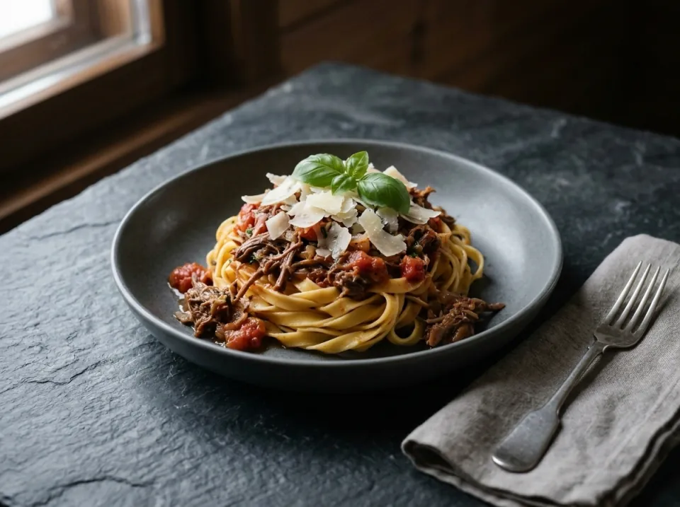 Quick Reindeer Pasta from the Can