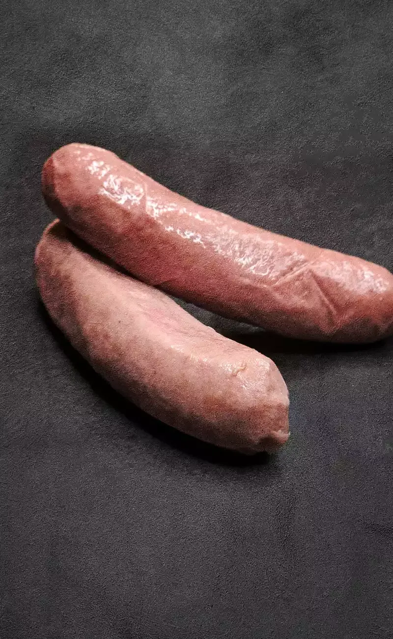 Salsicha de rena para grelhar