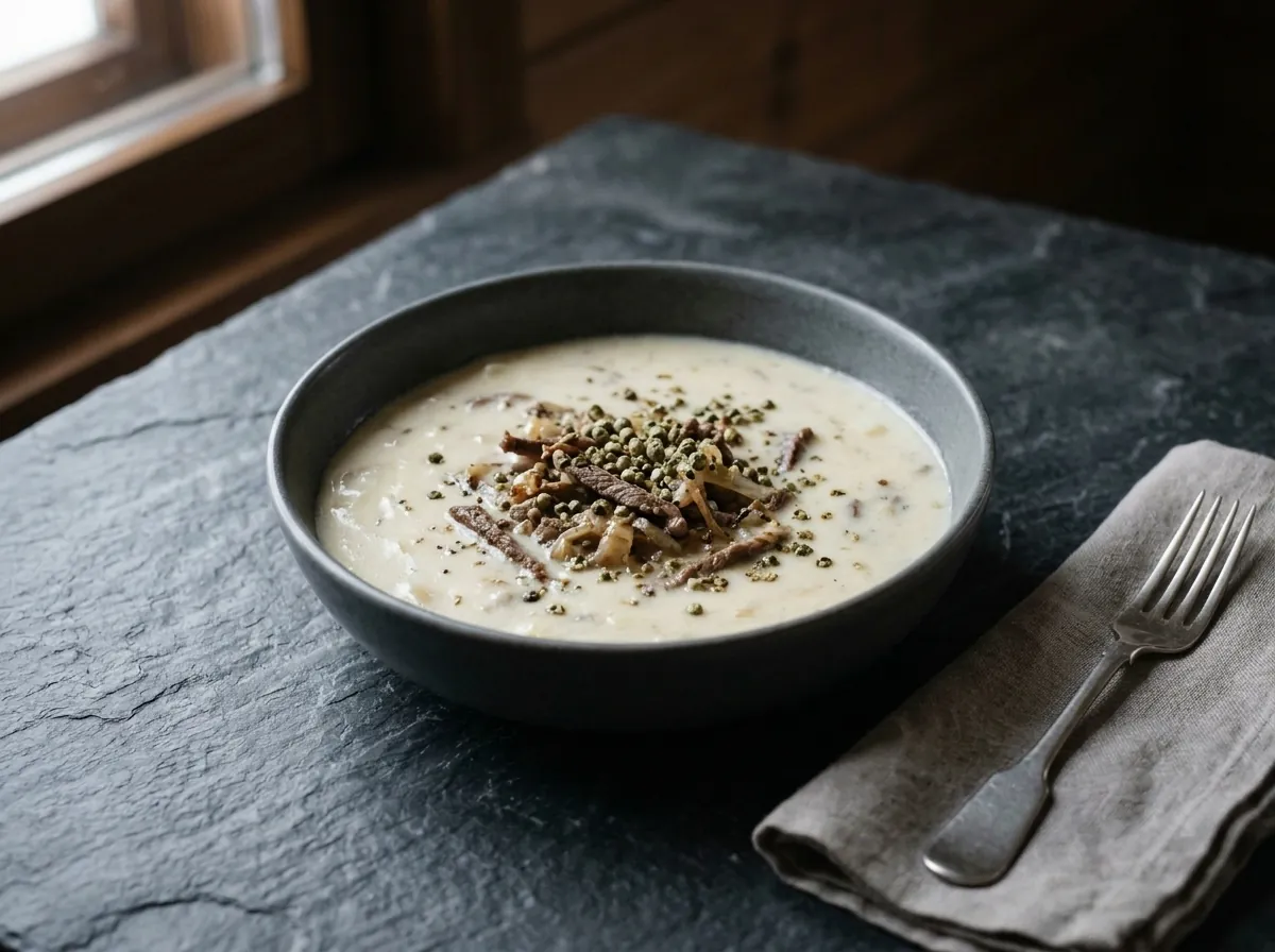 Reindeer Meat Soup