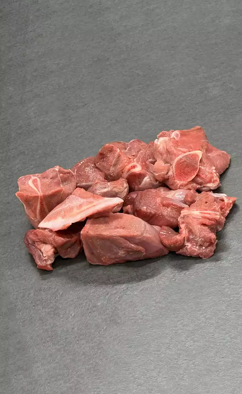 Reindeer Stew Meat With Bones — Pokka Finnish reindeer meat