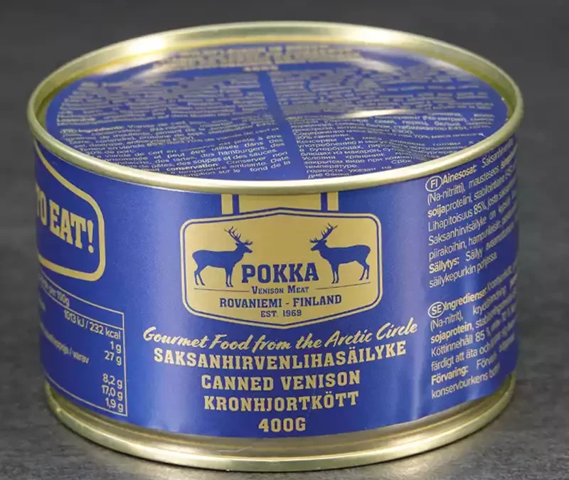 Saksanhirvenlihasäilyke - 400g