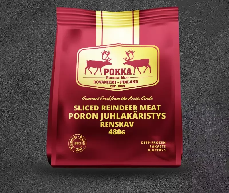 Sliced Reindeer Meat – 480 grams